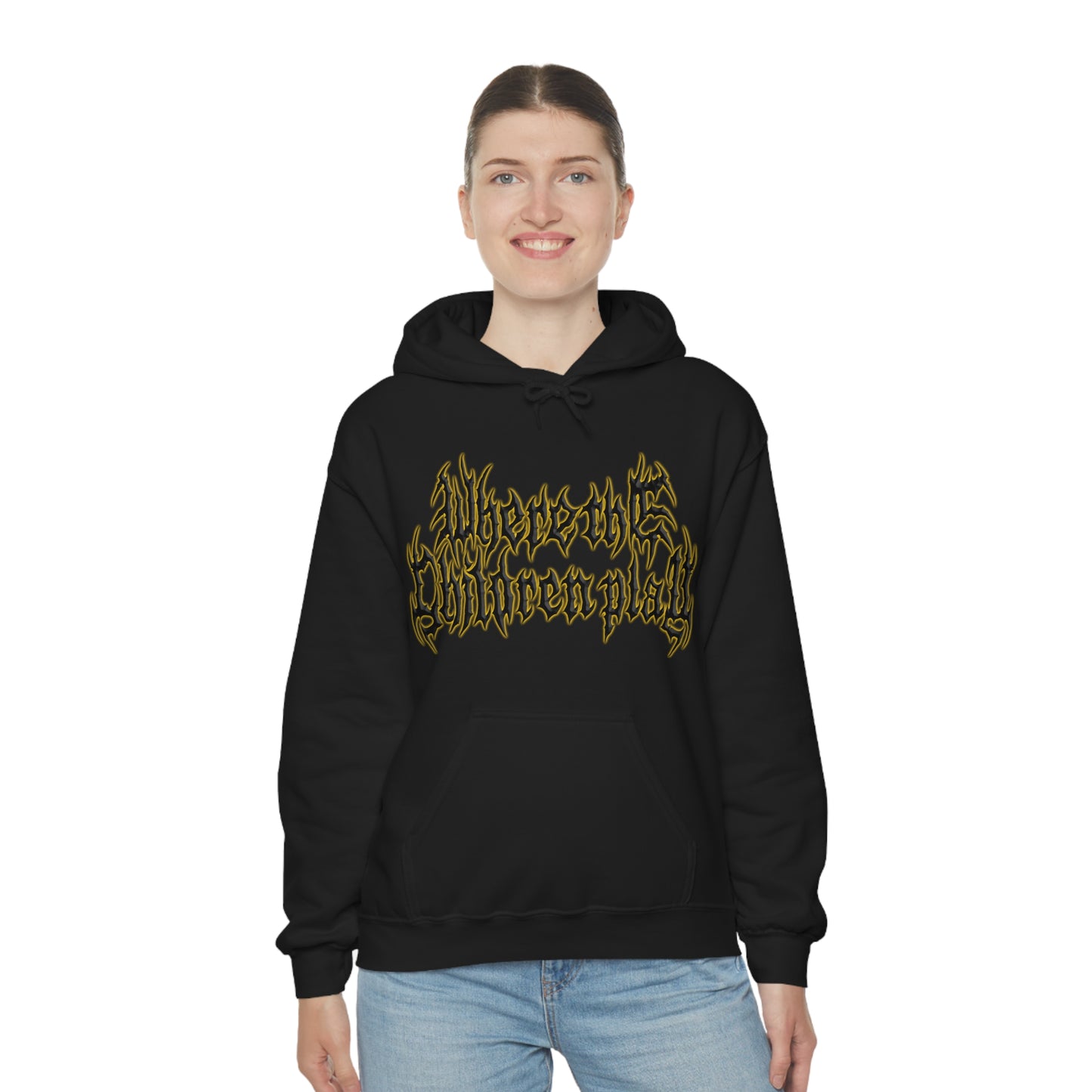 Where the Children Play - Hooded Sweatshirt - Yellow (UK)