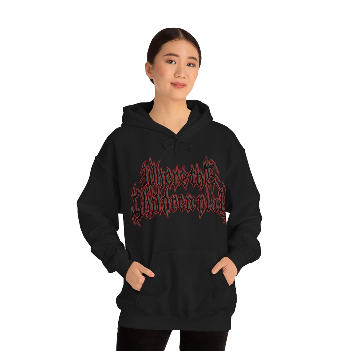 Where the Children Play - Hooded Sweatshirt - Red (Australia)