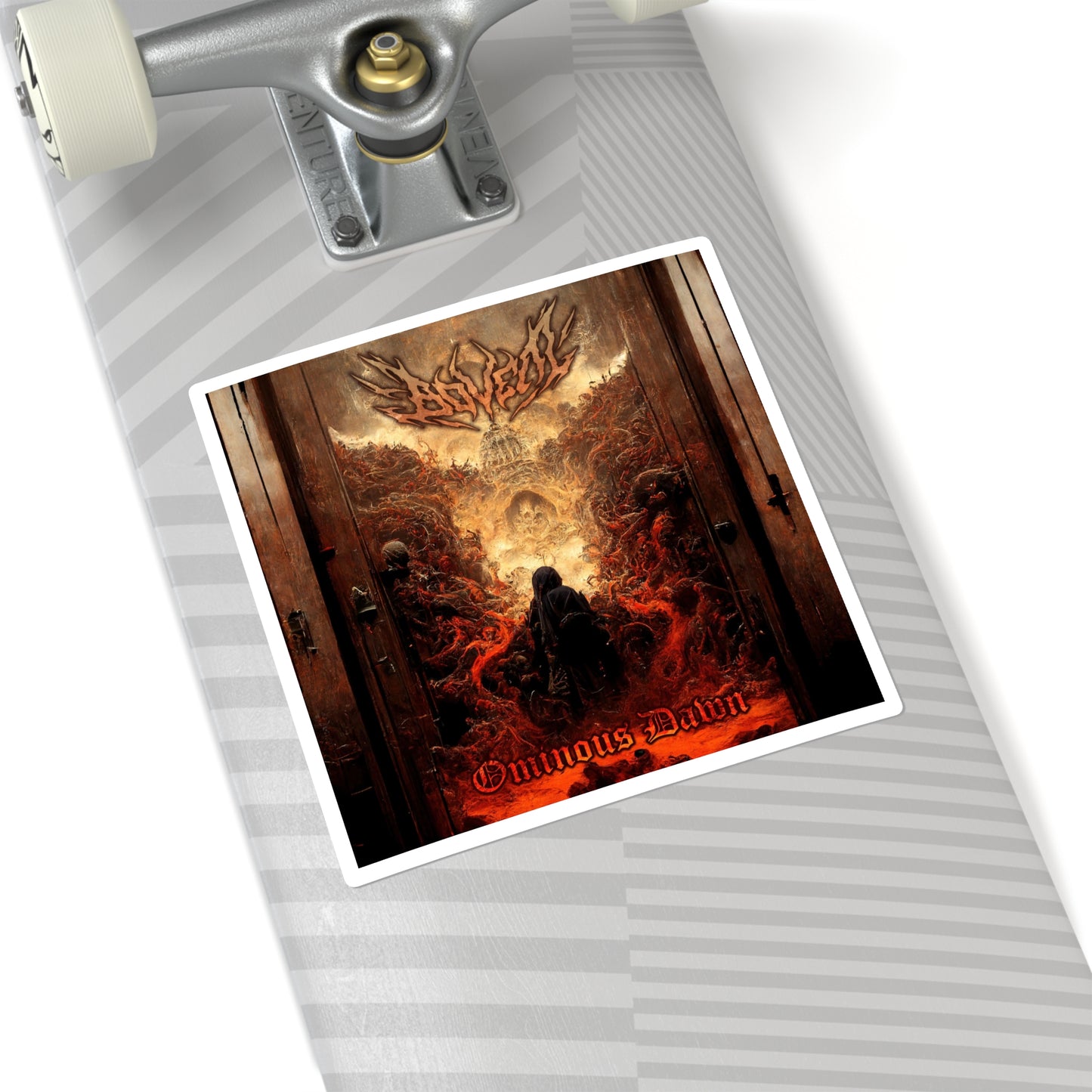 Bovem - Ominous Dawn - Square Stickers