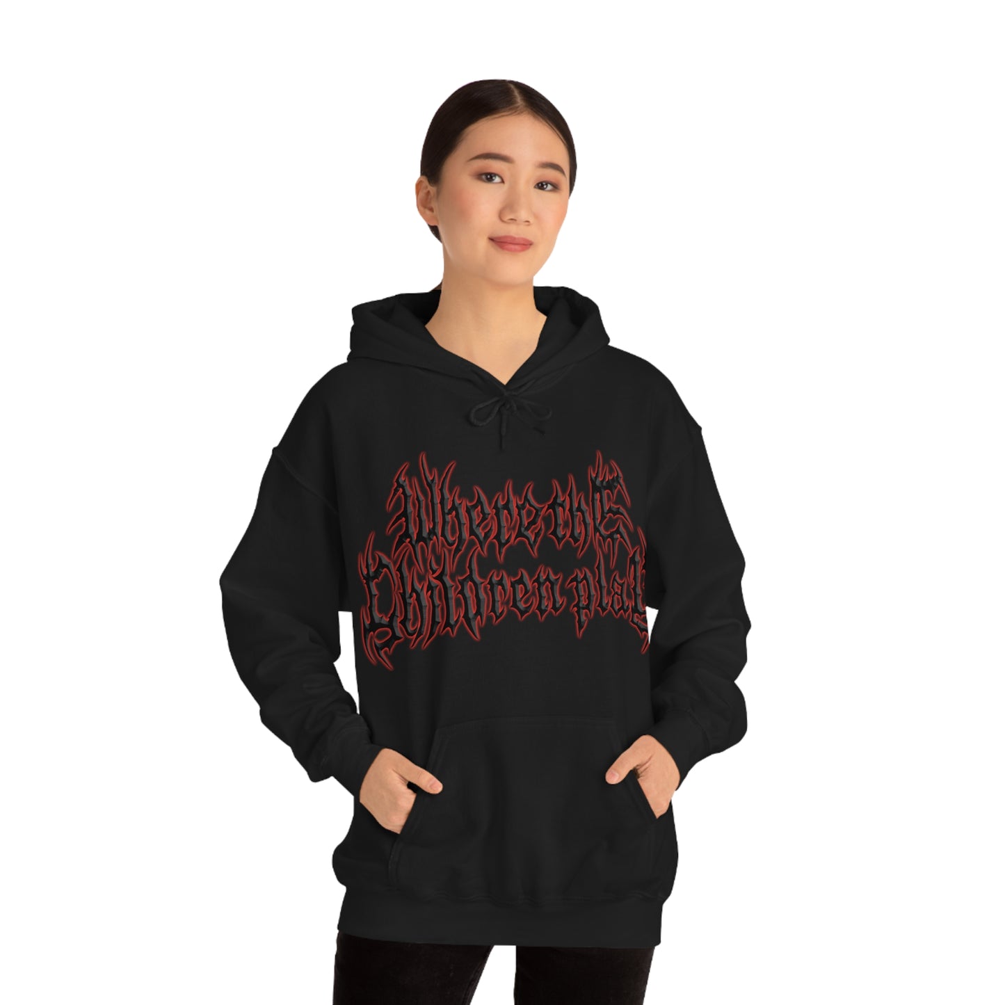 Where the Children Play - Hooded Sweatshirt - Red (UK)