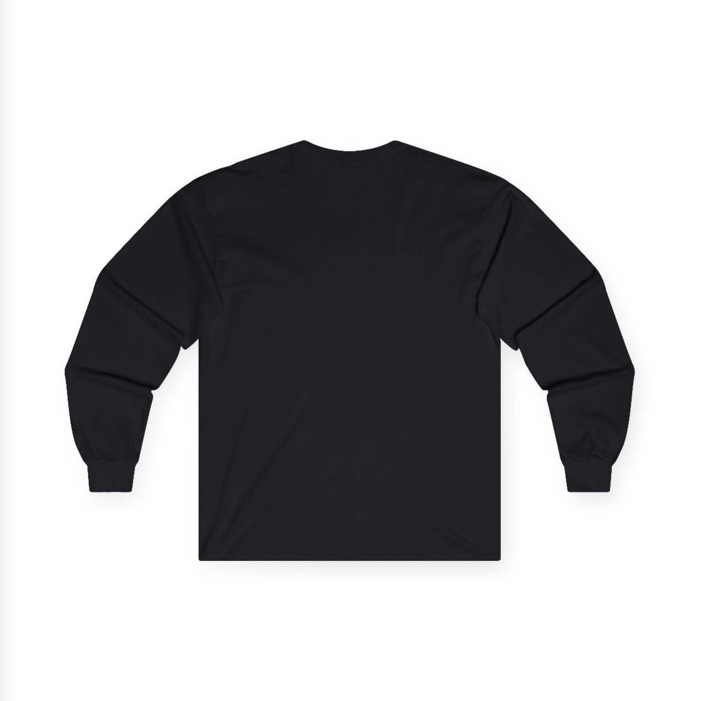 Unisex Long Sleeve Tee - Seraphic Wrath Graphic Tee for Edgy Fashion Lovers
