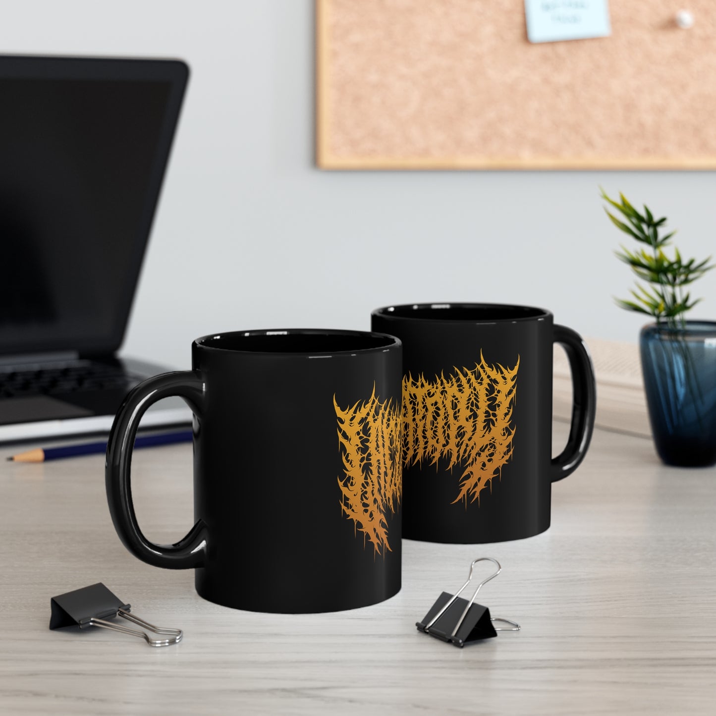 Laceratory - 11oz Black Mug