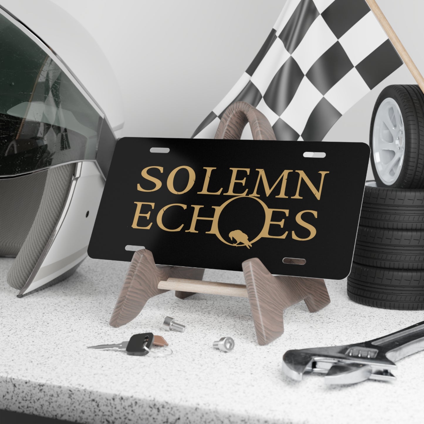 Solemn Echoes - Vanity Plate