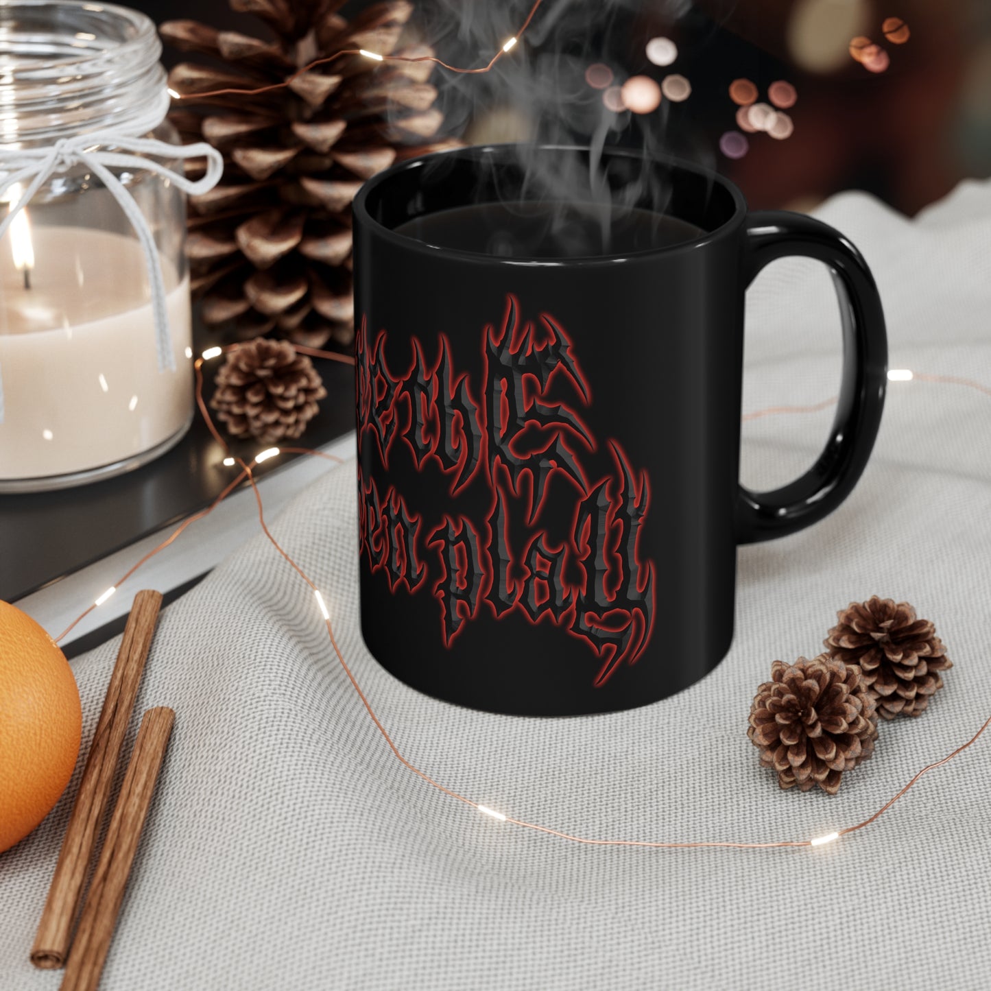 Where the Children Play - 11oz Black Mug