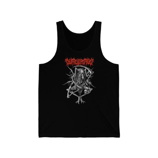 Supplication - Death Comes - Unisex Jersey Tank