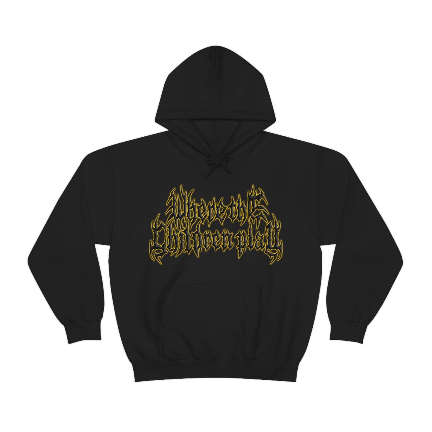 Where the Children Play - Hooded Sweatshirt - Yellow (UK)