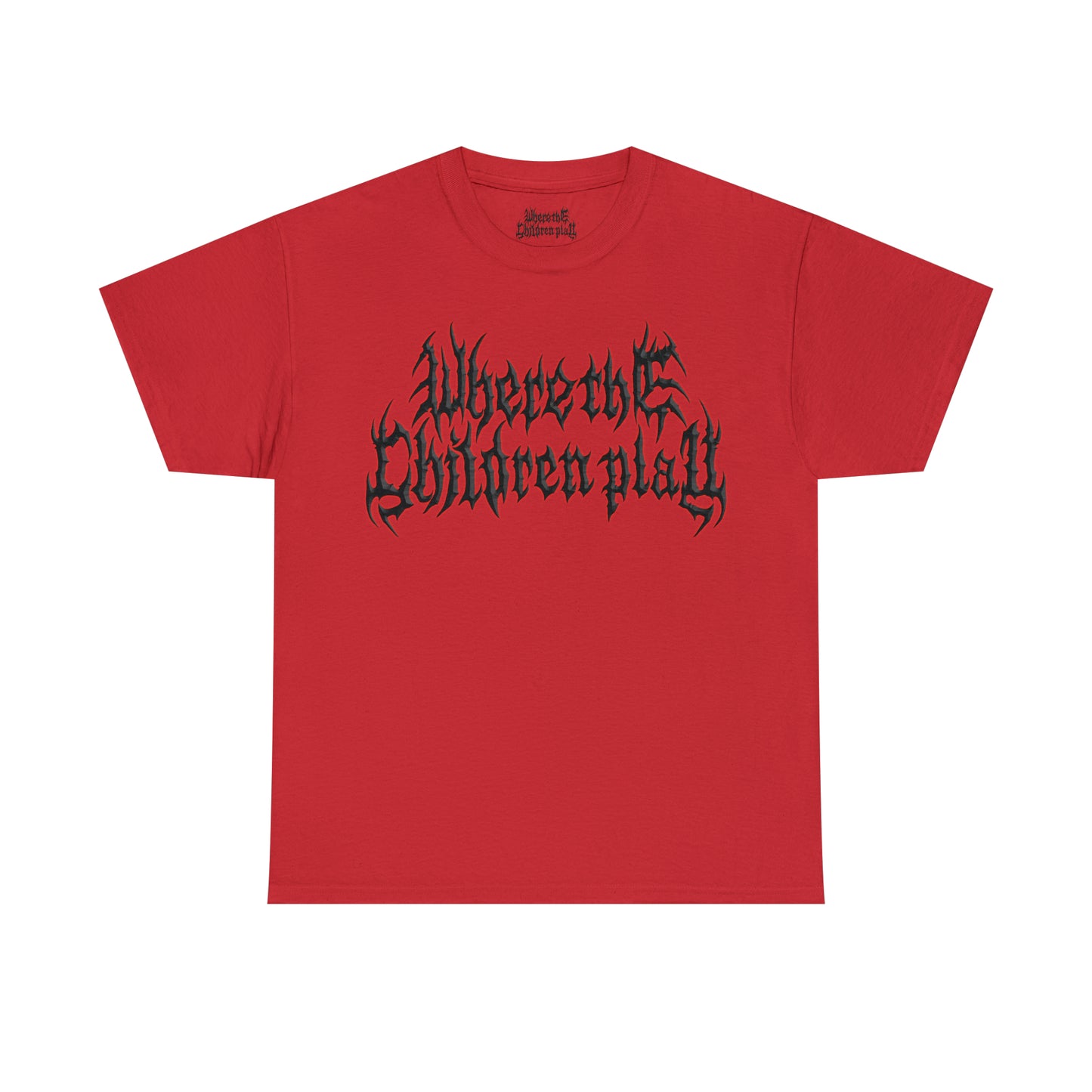 Where The Children Play - Logo - Red (UK)