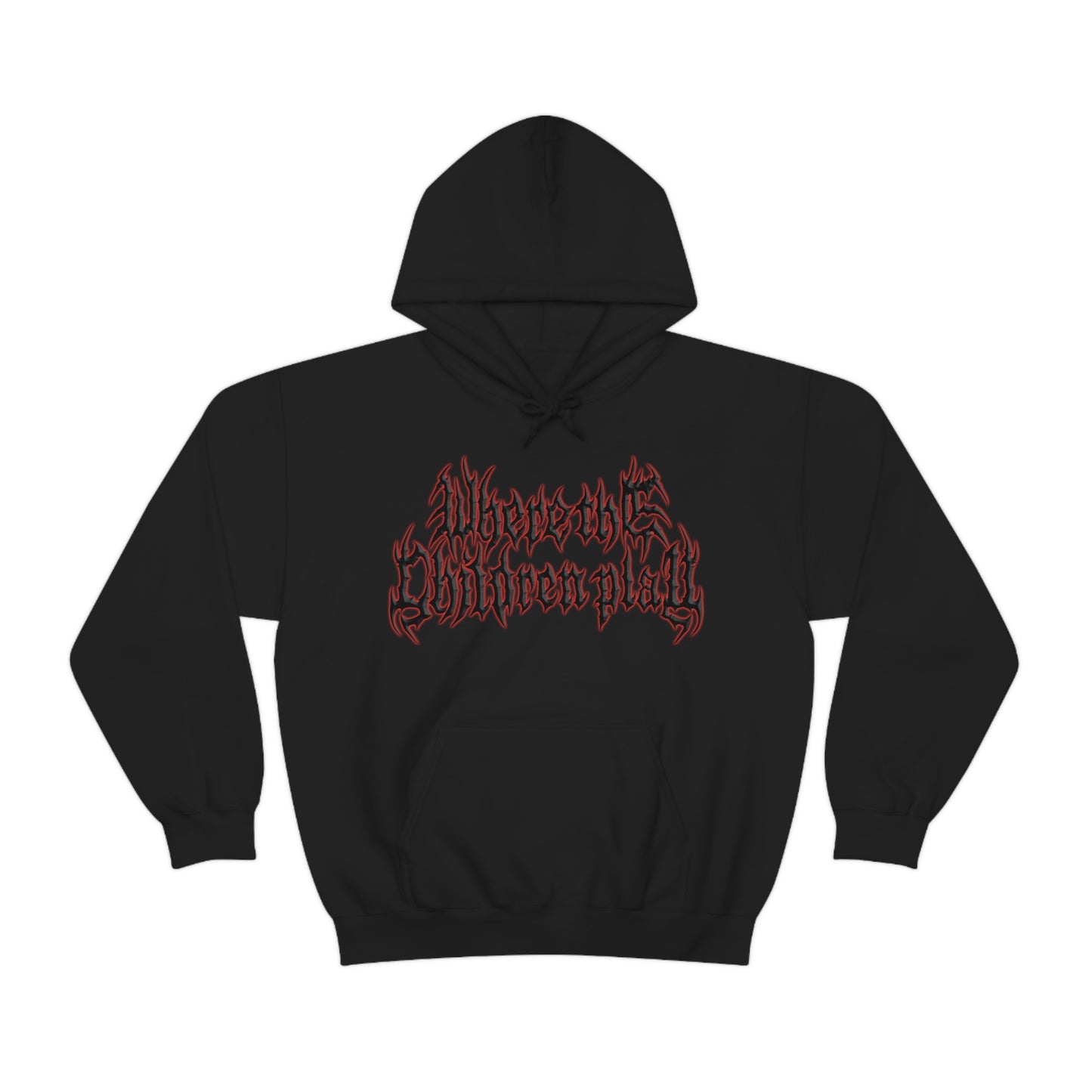 Where the Children Play - Hooded Sweatshirt - Red (Australia)