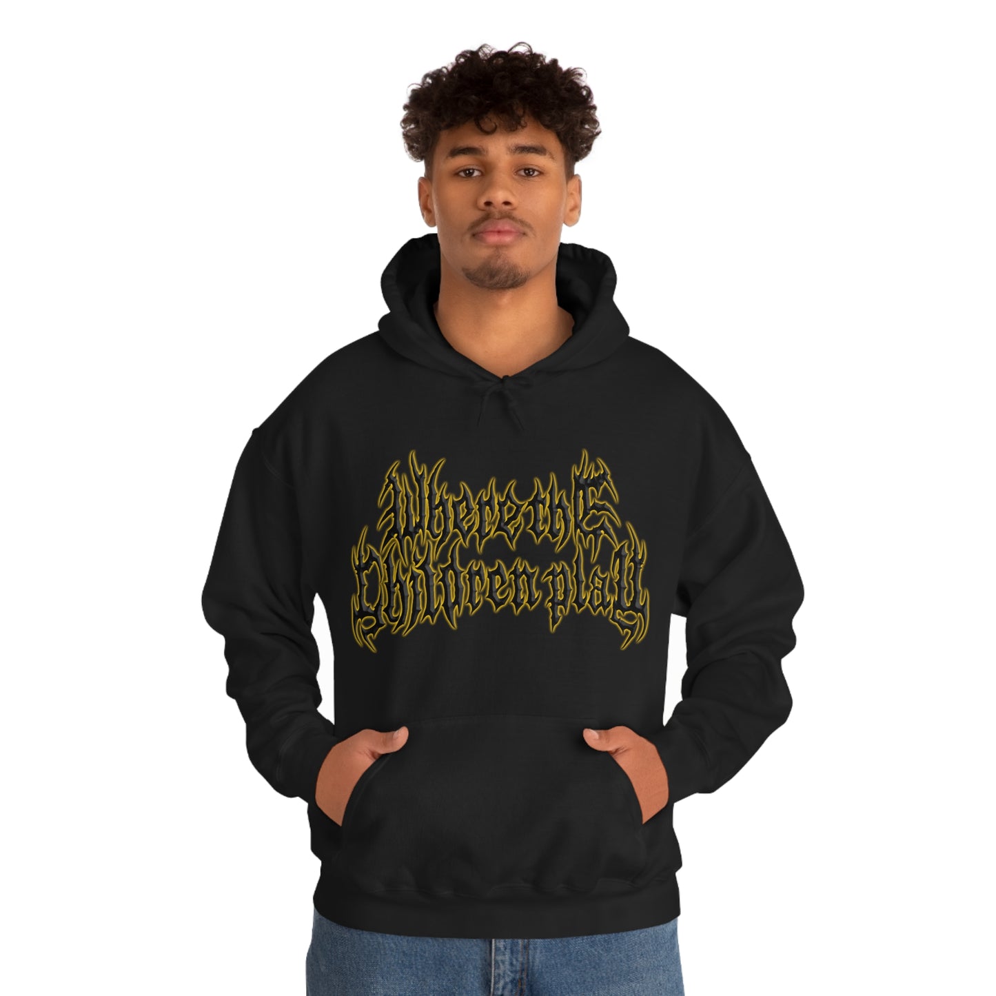 Where the Children Play - Hooded Sweatshirt - Yellow (Australia)