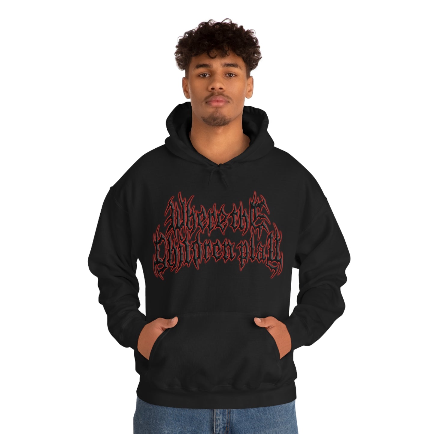 Where the Children Play - Hooded Sweatshirt - Red (Australia)