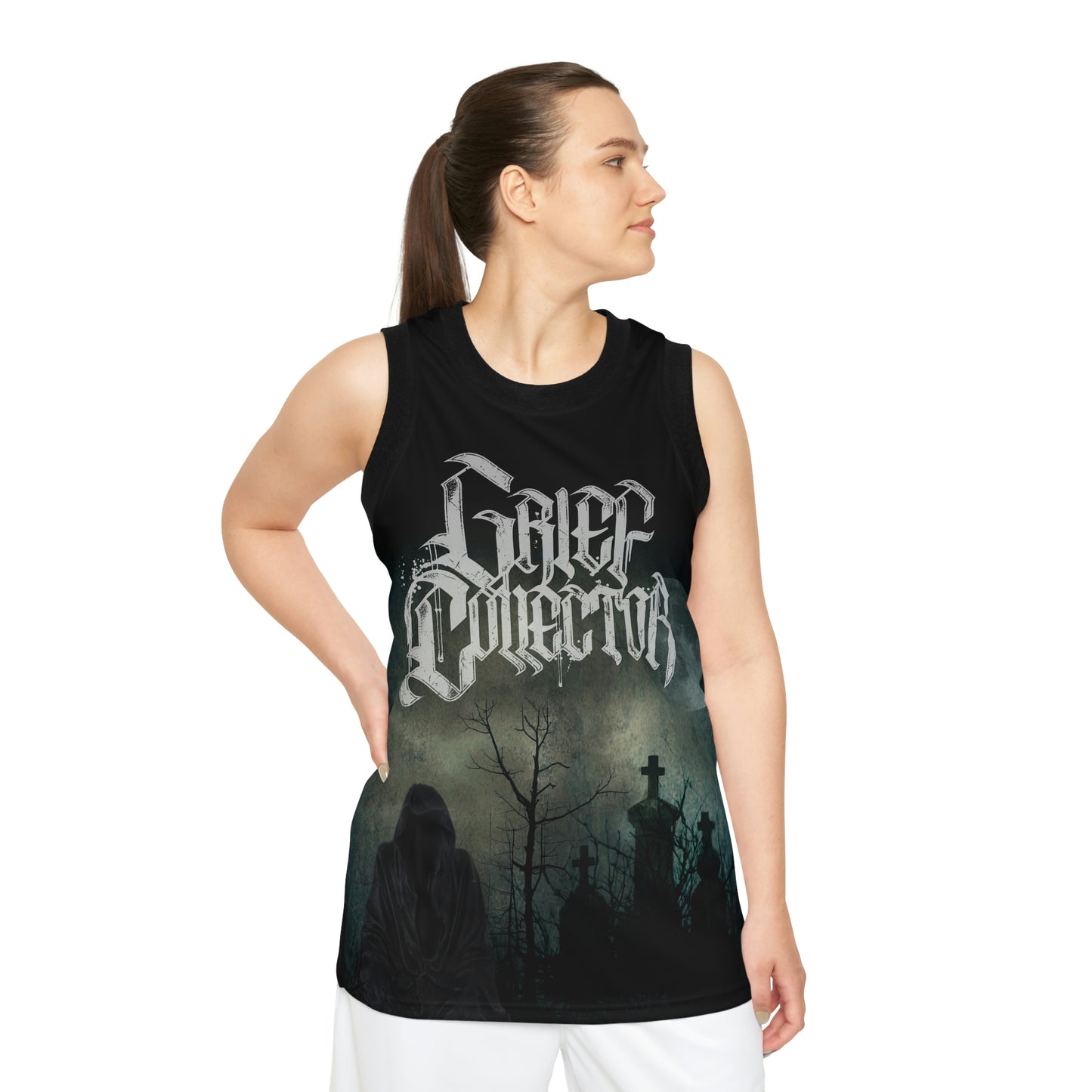 Grief Collector - Unisex Basketball Jersey (AOP)