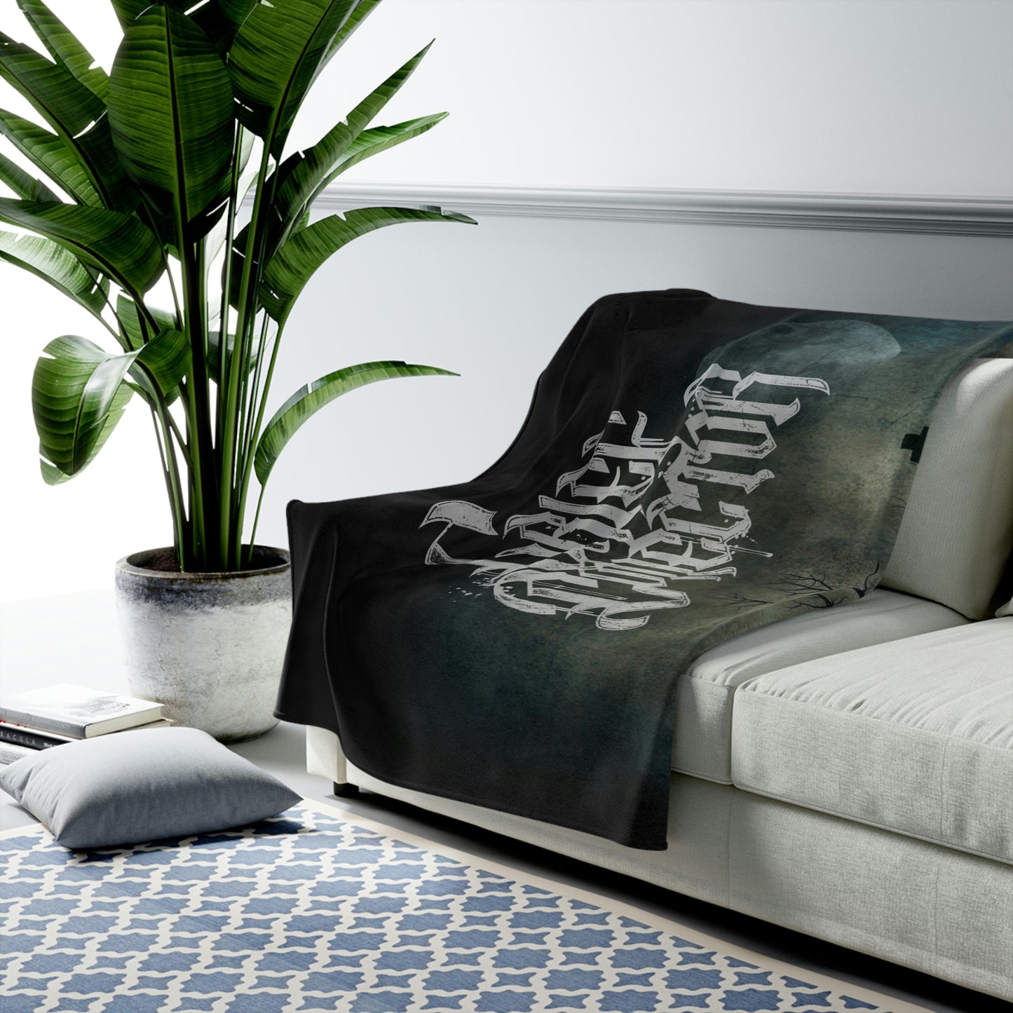 Grief Collector - Velveteen Plush Blanket