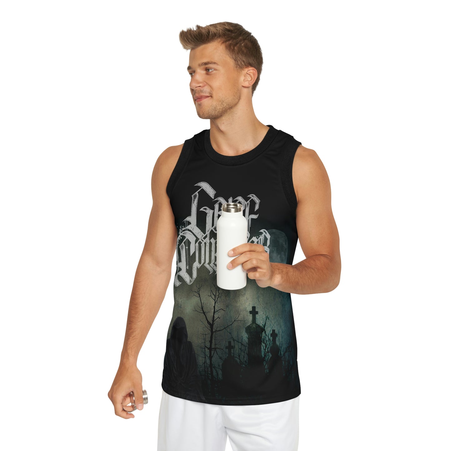 Grief Collector - Unisex Basketball Jersey (AOP)