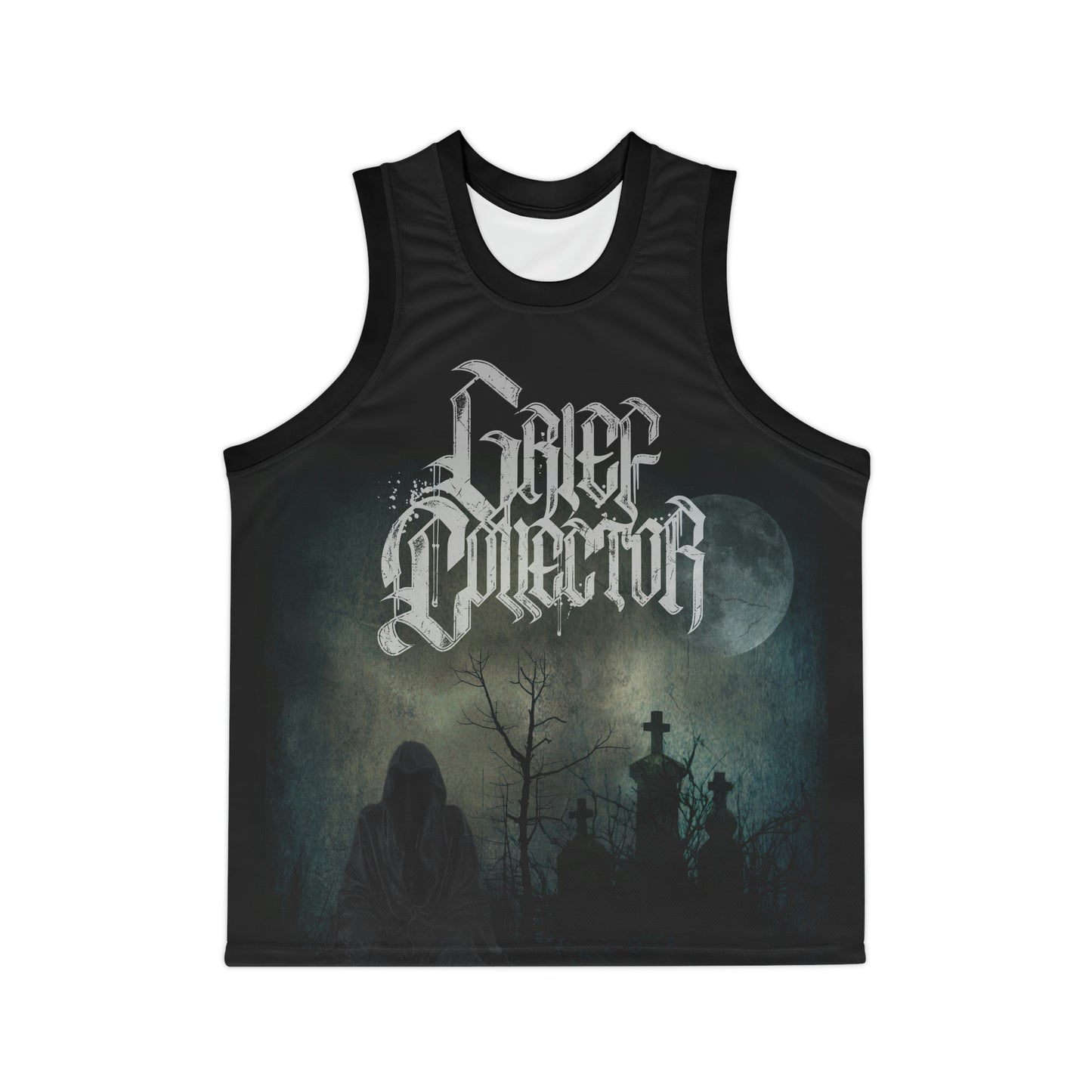 Grief Collector - Unisex Basketball Jersey (AOP)