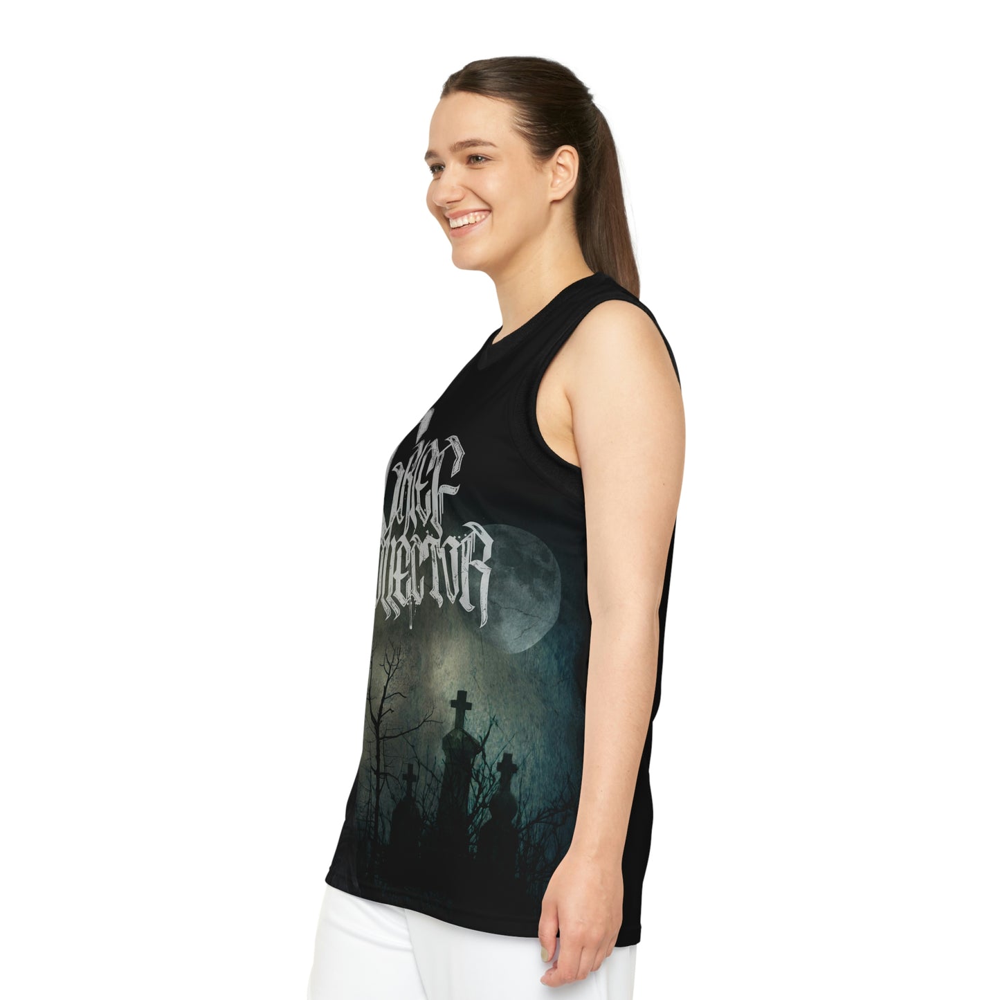 Grief Collector - Unisex Basketball Jersey (AOP)