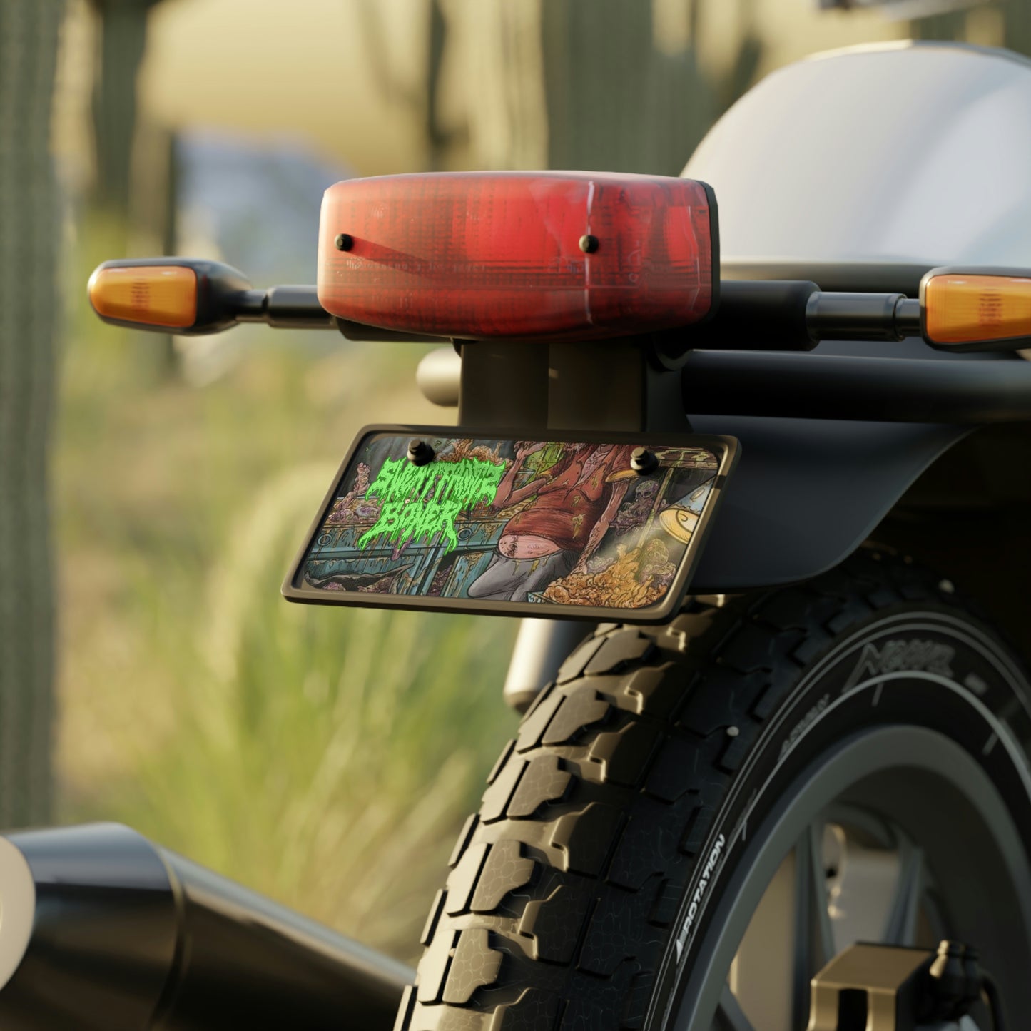 Sweatpants Boner - License Plate