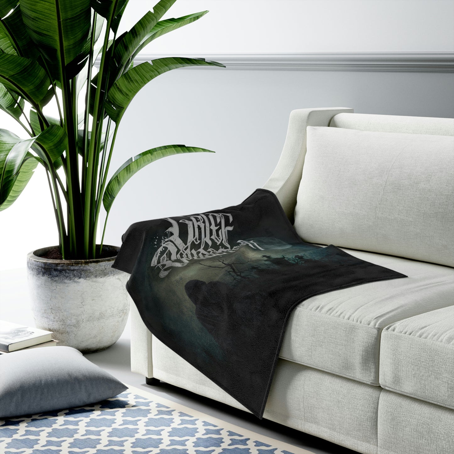 Grief Collector - Velveteen Plush Blanket