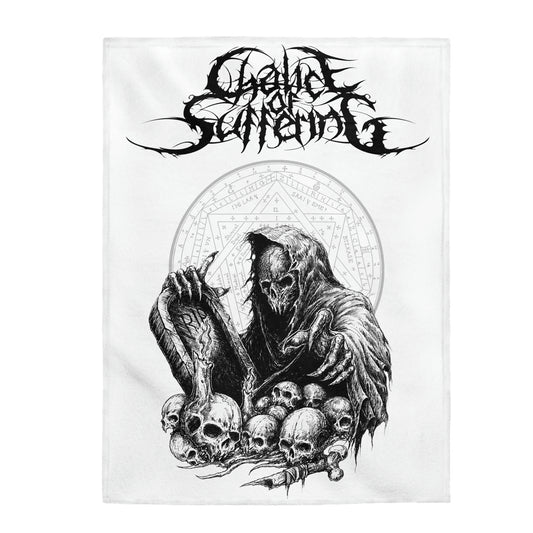Chalice of Suffering - Velveteen Plush Blanket