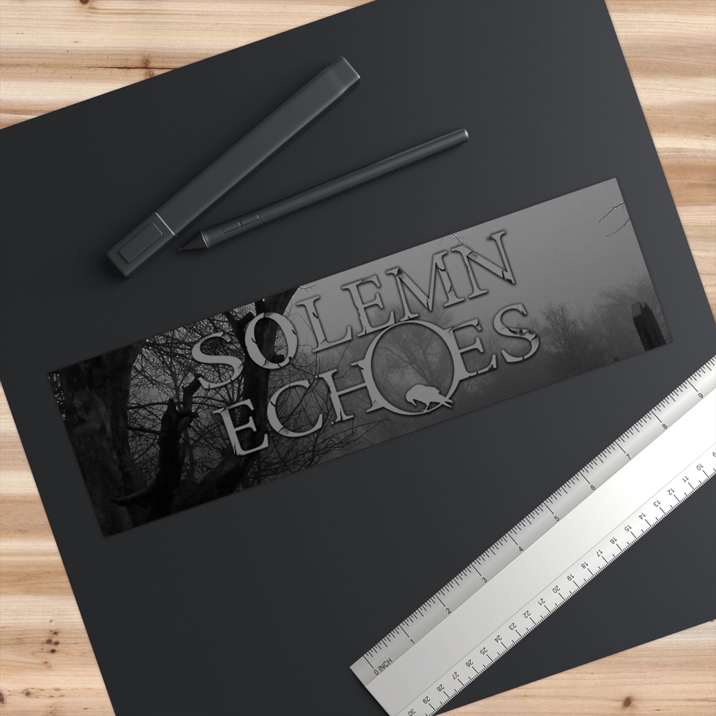 Solemn Echoes - Bumper Sticker (Australia)