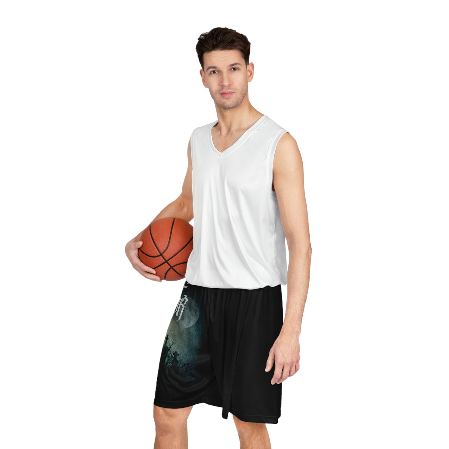 Grief Collector - Basketball Shorts (AOP)
