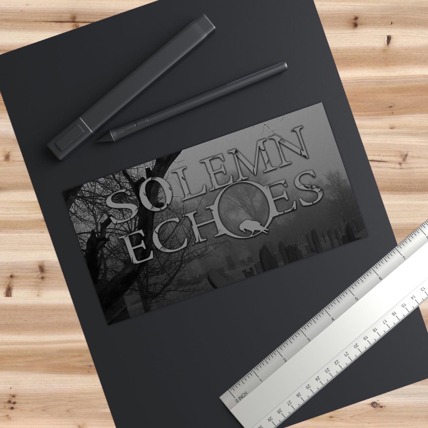 Solemn Echoes - Bumper Sticker (Australia)