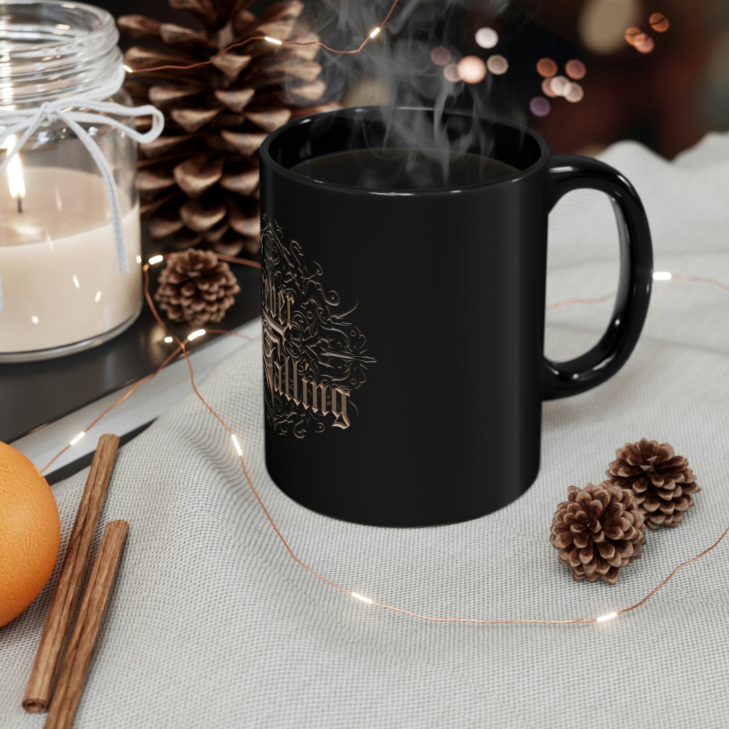 Forever Falling - 11oz Black Mug (US/CANADA/MEXICO)