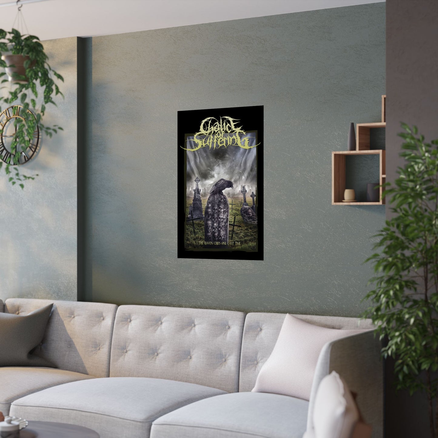 Chalice of Suffering - The Raven Cries - Satin Posters (210gsm)