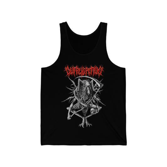 Supplication - Death Comes - Unisex Jersey Tank