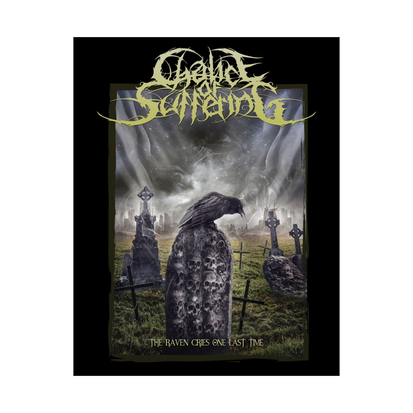 Chalice of Suffering - The Raven Cries - Satin Posters (210gsm)