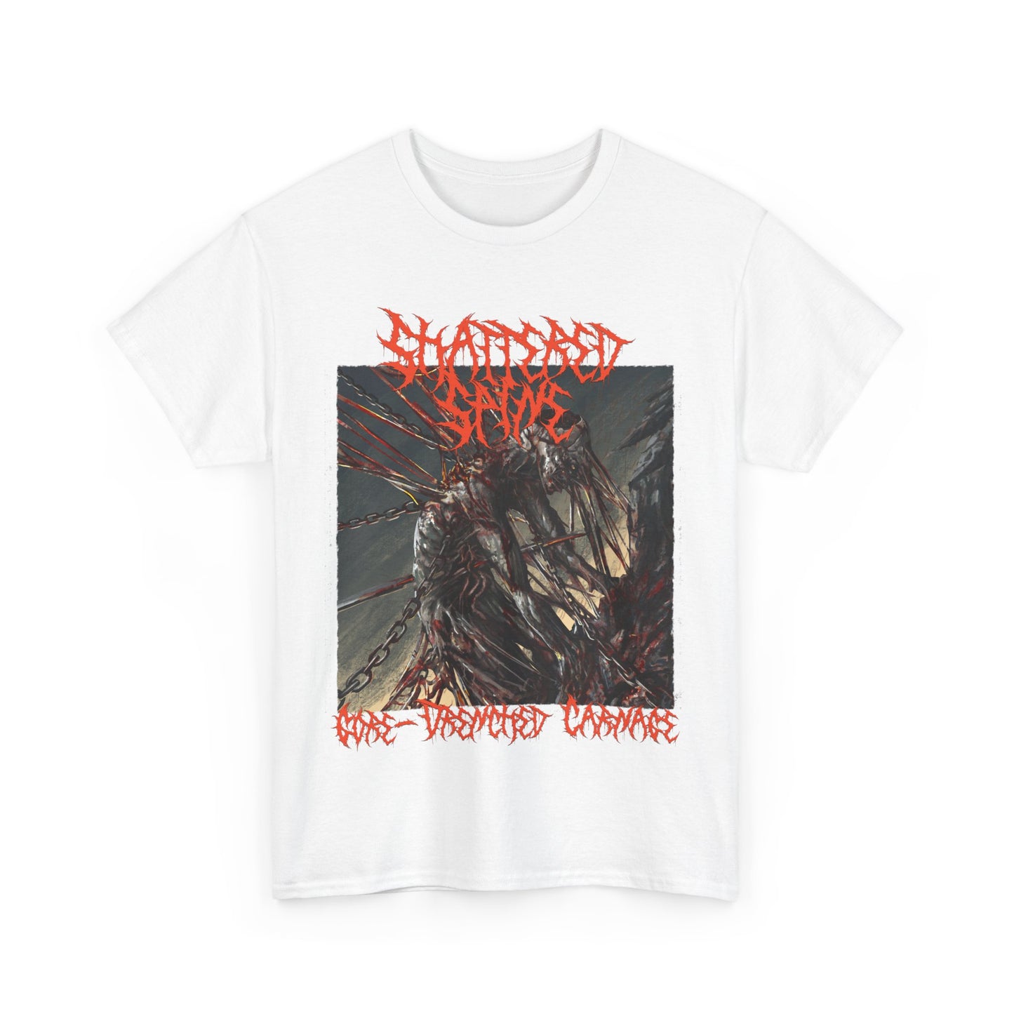 T-Shirt Shattered Spine Brutal Death Metal Unisex