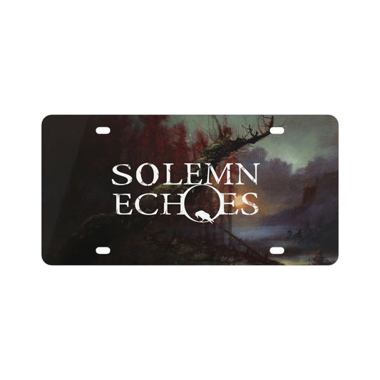 Solemn Echoes - License Plate